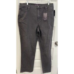 Gloria Vanderbilt Amanda Jeans Women Size 18 Vernon Tapered Stretch